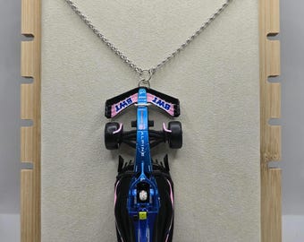 P. Gasly #10 2023 Alp 1/43 Diecast Necklace