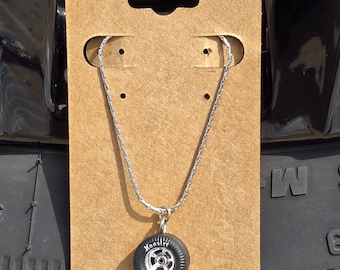 Racing Slicks 1/64 Tire Necklace