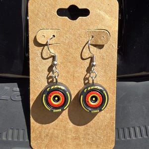 Formula Open Wheel Fer Front Tyre 1/43 Scale Earrings 2024