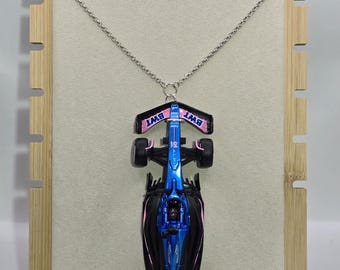 E. Ocon #31 2023 Alp 1/43 Diecast Necklace