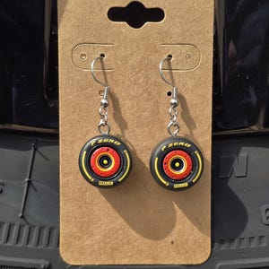 Formula Open Wheel Fer Rear Tyre 1/43 Scale Earrings 2024