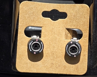 Indy Open Wheel Racing 1/64 Tire Earrings - Clip On