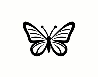 Cute Butterfly SVG & PNG