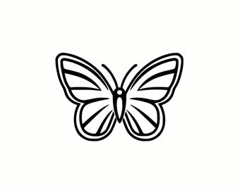 Bold Butterfly SVG & PNG