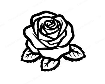Rose Bud SVG & PNG