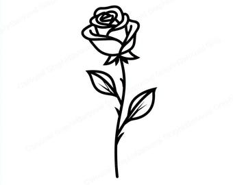 Rose SVG & PNG