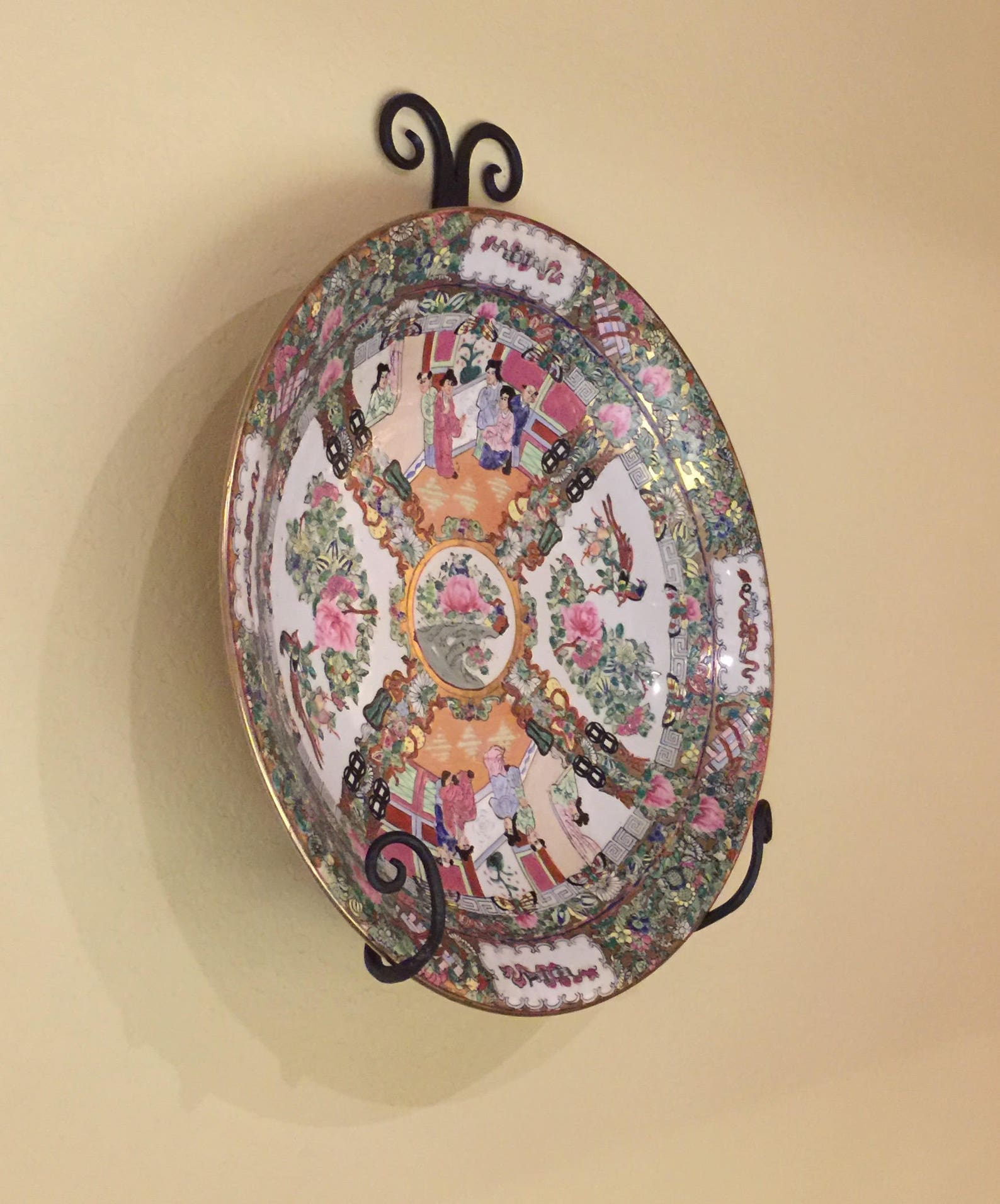 Plate Holder Iron Wall Plate Holder Mild Steel Black or Copper Etsy