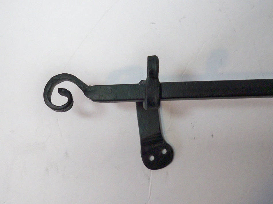 34,36,50, 60,70,90 inch square rod with brackets  custom made