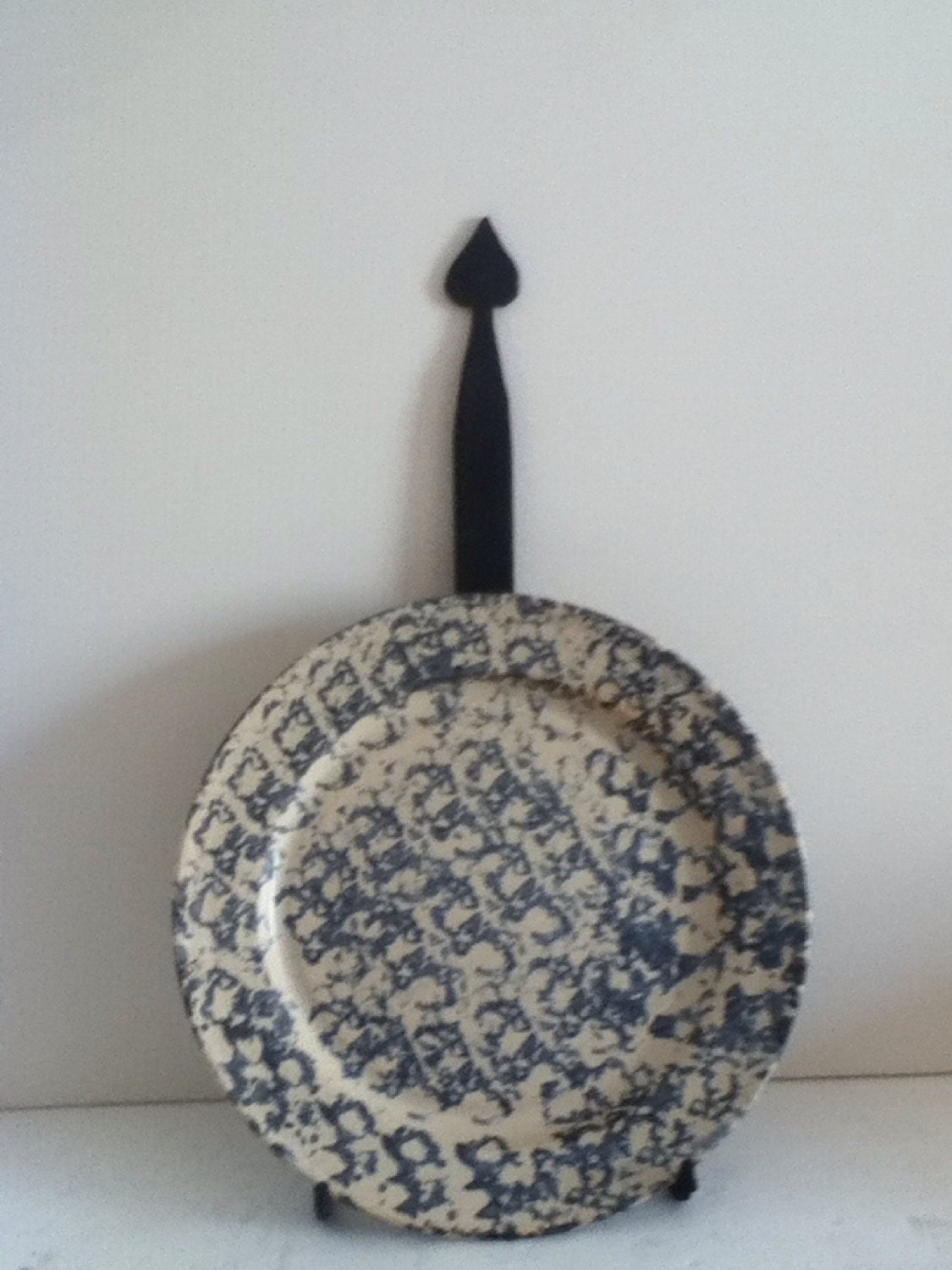 Plate Holder Iron Wall Plate Holder Mild Steel Black or Copper Etsy