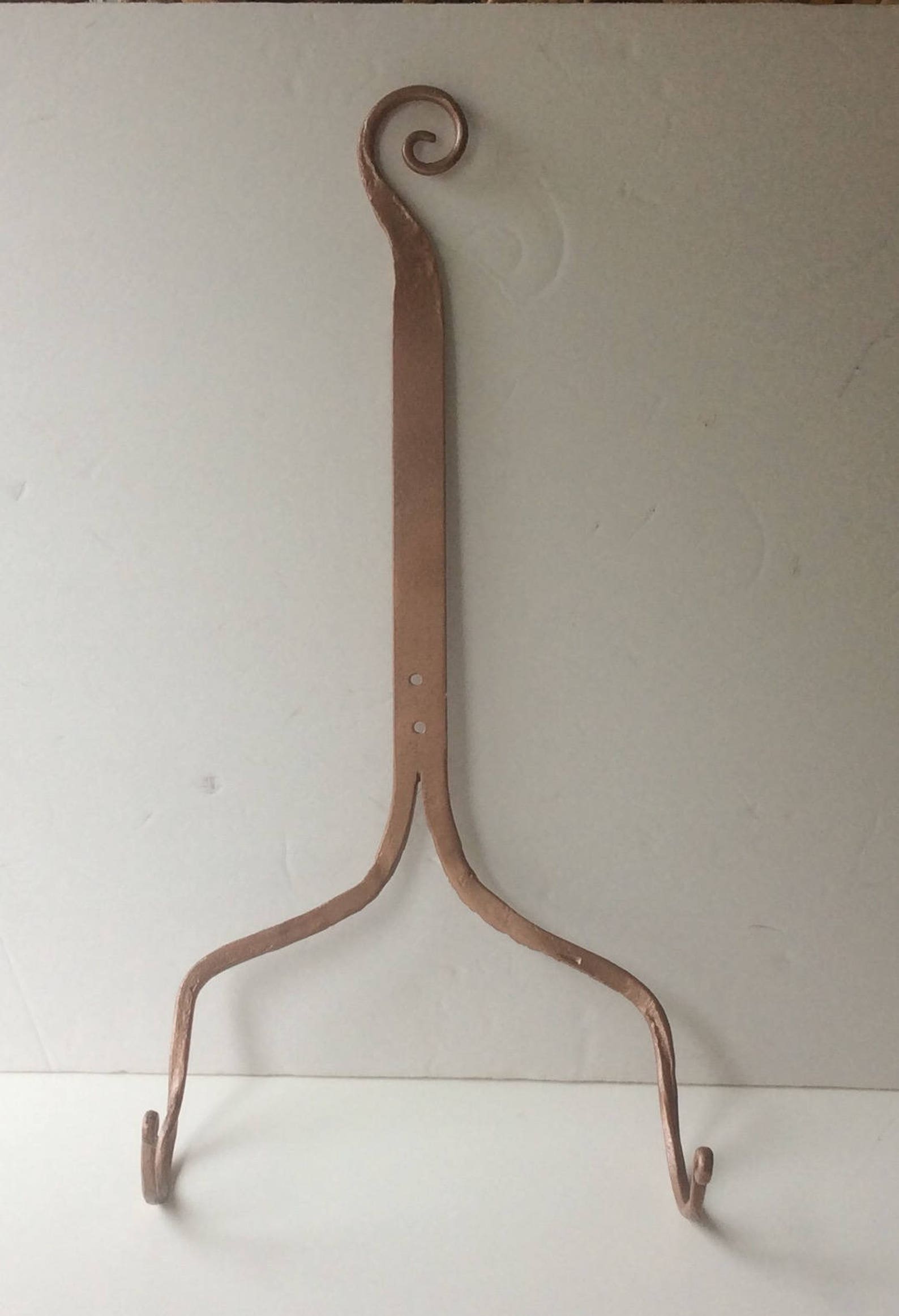 Plate Holder Iron Wall Plate Holder Mild Steel Black or Copper Etsy