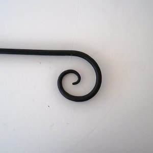 Rod Custom sizes Curtain rod black bronze wrought iron measurements plus scroll  custom sizes lightweight