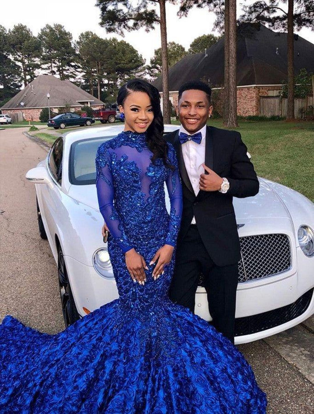Mermaid Dress Clothing for All Occasions Wedding Prom Dinner Blue Couple Outfits for Wedding Engagement .