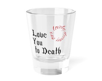 Bicchierino da shot Dark Romance / Bicchieri con frasi gotiche