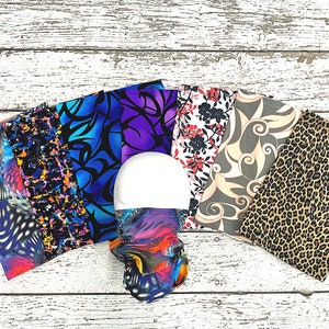 Neck Gaiter / Face Mask/Tube Scarf/ Adult  Youth /Multi-functional Face Covering /CDC Compliant /Made in the USA Fast Ship/ Fun Prints