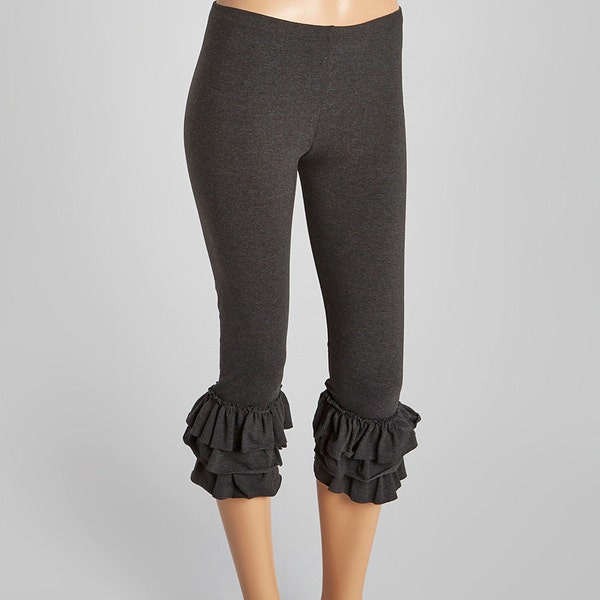 Royal Legging With Ruffle Hem main image 0