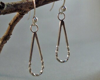 Sterling Tear Drop Everyday Lightweight Earrings