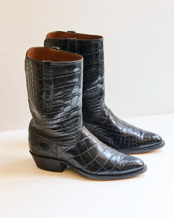 Mens black jack alligator - Gem Mens black jack alligator - Gem