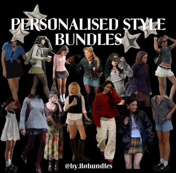 Personalised Thrift Style Bundles- Based on Your Pinterest Board, Clothes and Accessories