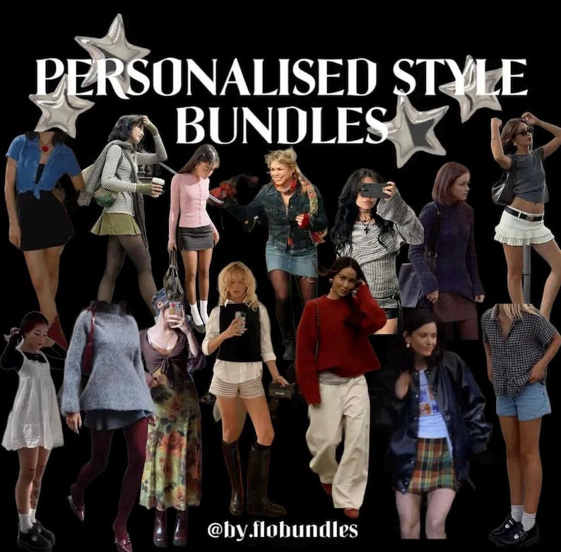 Personalised Thrift Style Bundles- Based on Your Pinterest Board, Clothes and Accessories image 1