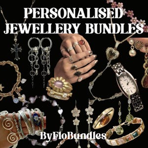 Personalised Thrift Jewellery Style Bundles- Based on Your Inspiration, Pinterest Board, Accessories