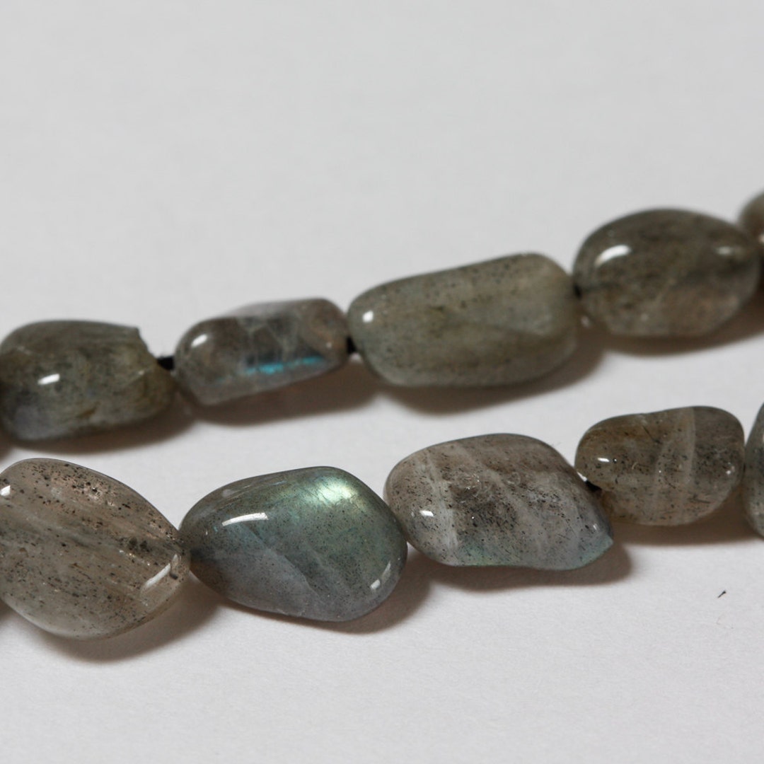 Labradorite Gemstone Nuggets Full Strand - Etsy