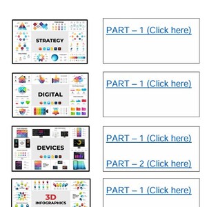 編集可能なインフォグラフィックバンドル、データチャート、マーケティングビジュアル（Canva PowerPoint） 画像 5