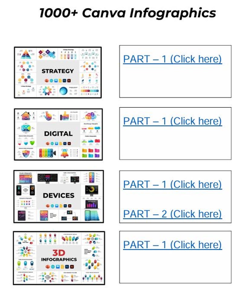 編集可能なインフォグラフィックバンドル、データチャート、マーケティングビジュアル（Canva PowerPoint） 画像 5