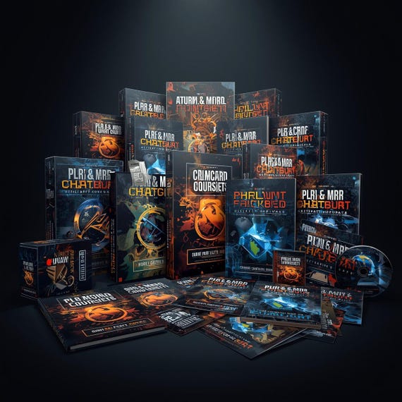 AI Mega Bundle PLR MRR Ebooks Courses ChatGPT Tools Templates (Digital Download)