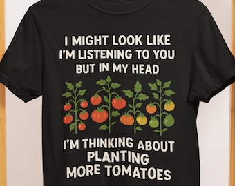 Lustiges Tomaten Gärtner Shirt: Komfort Farben Grafik Tee