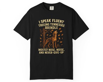 Camiseta atigrado de Tennessee: Camiseta vintage de perro de caza con colores cómodos
