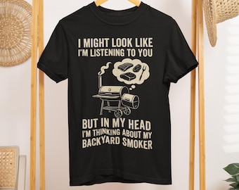 Backyard Smoker BBQ Shirt | Funny Pitmaster Gift | Comfort Colors 1717