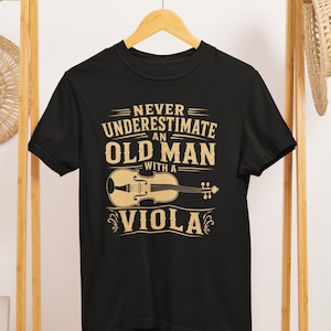 T-shirt med viola, orkestermusiker, gåva