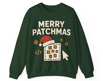 Merry Patchmas Sweatshirt: Lustiges Coder Weihnachtsgeschenk