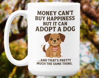 Rescue Dog Mug – Forever Home Gift, Dog Lover