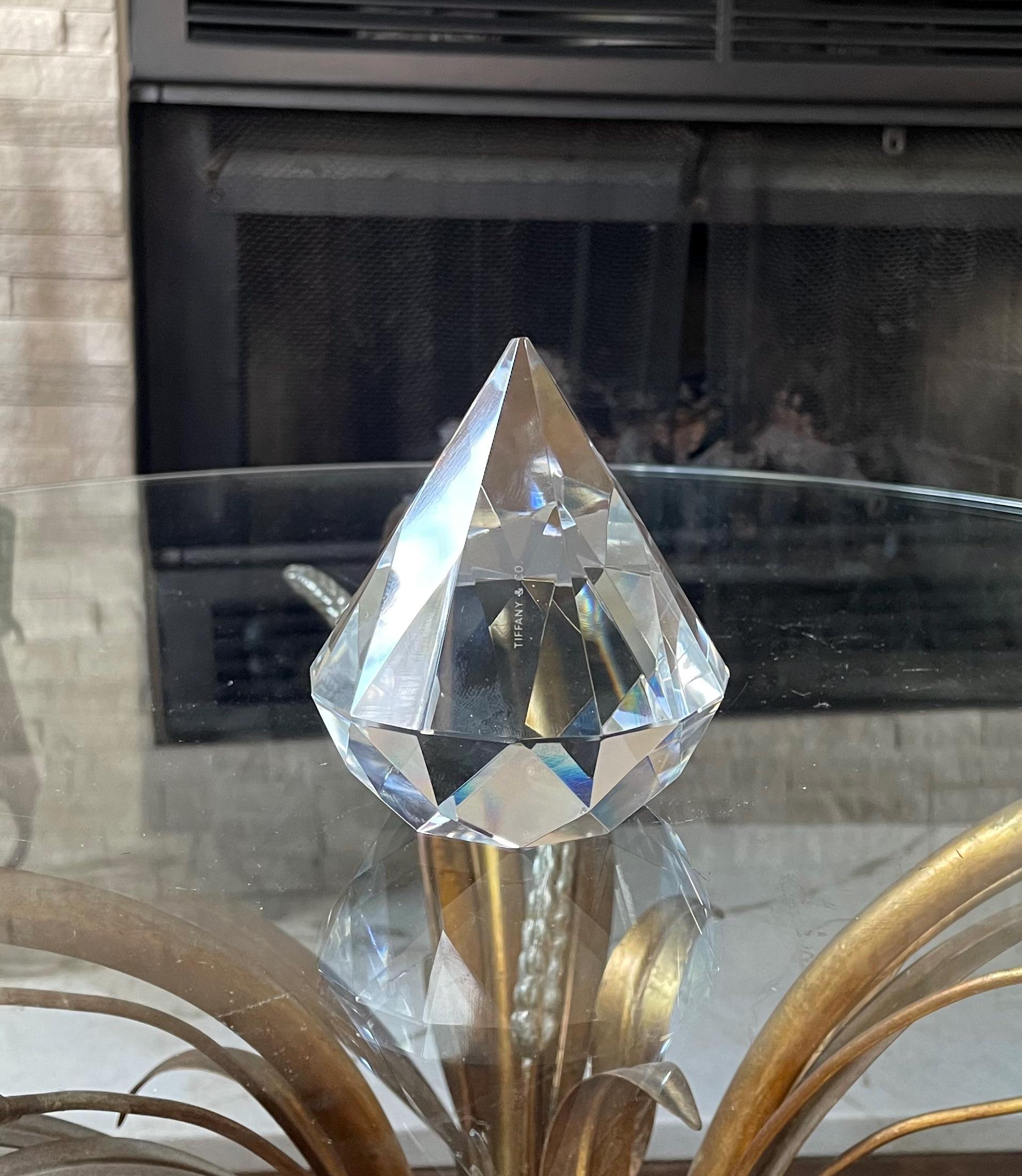 Tiffanys and Co Diamond Paperweight - Etsy