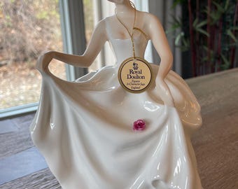 Royal Doulton Lady Figurines Bone China England Marilyn Ninette Tracy Vintage Collectible with Box Sold Separately