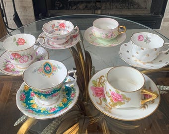 Lomonosov Cobalt Net Tea Trio: Vintage USSR Imperial Porcelain - Etsy
