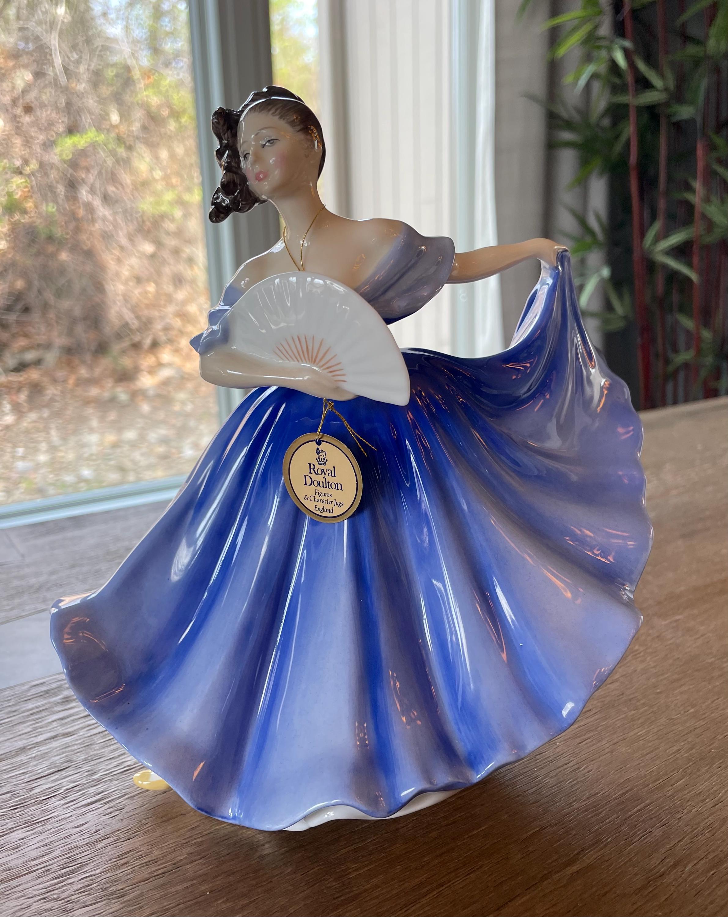 Royal Doulton Figurine: Hand-painted Bone China, Vintage