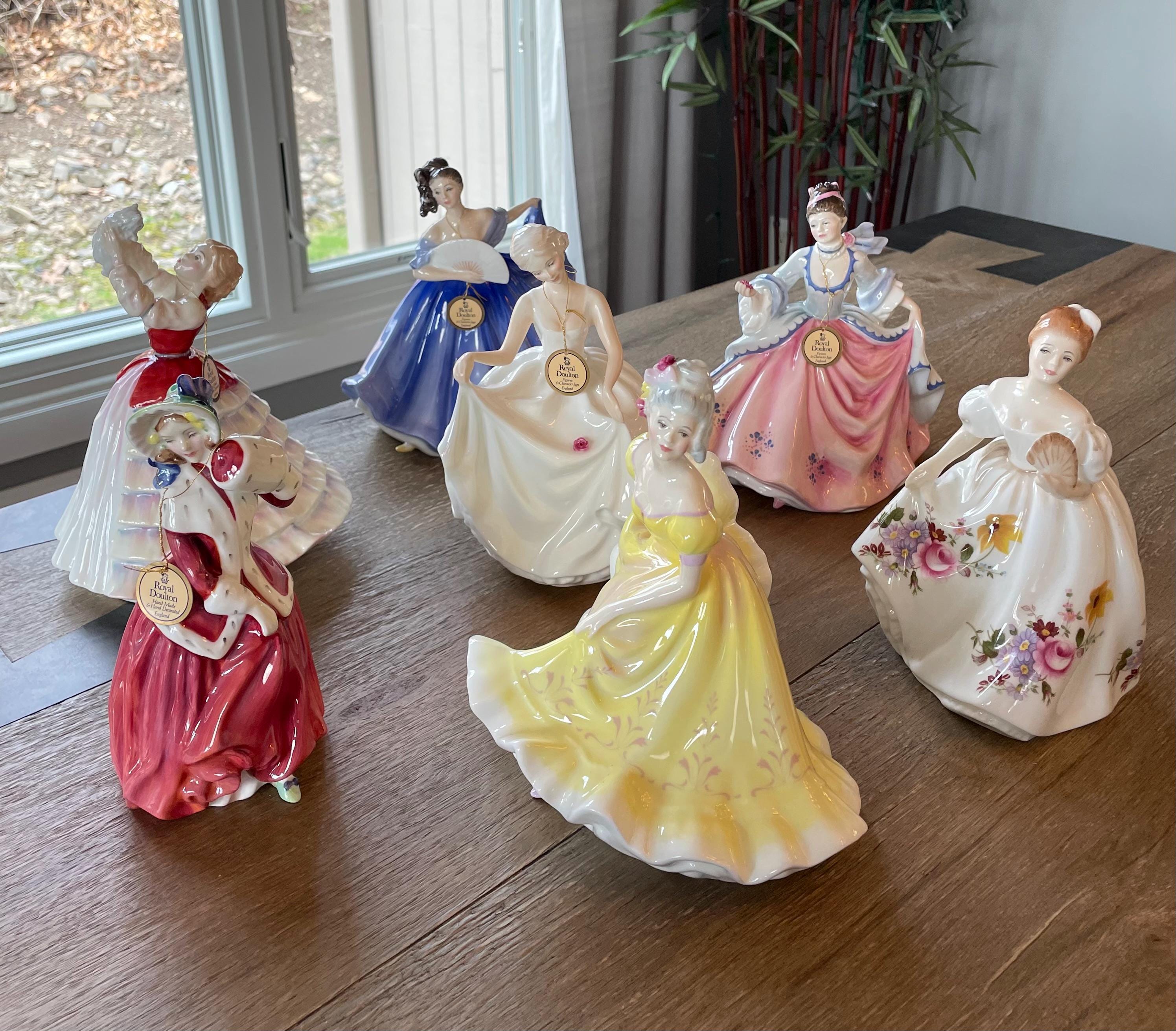 Royal Doulton Figurine: Hand-painted Bone China, Vintage