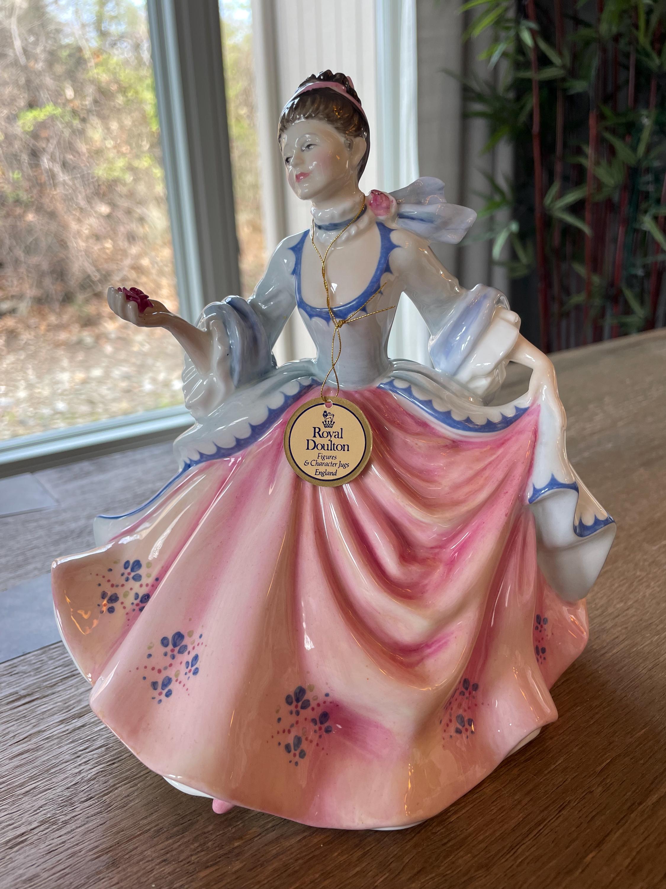 Royal Doulton Figurine: Hand-painted Bone China, Vintage