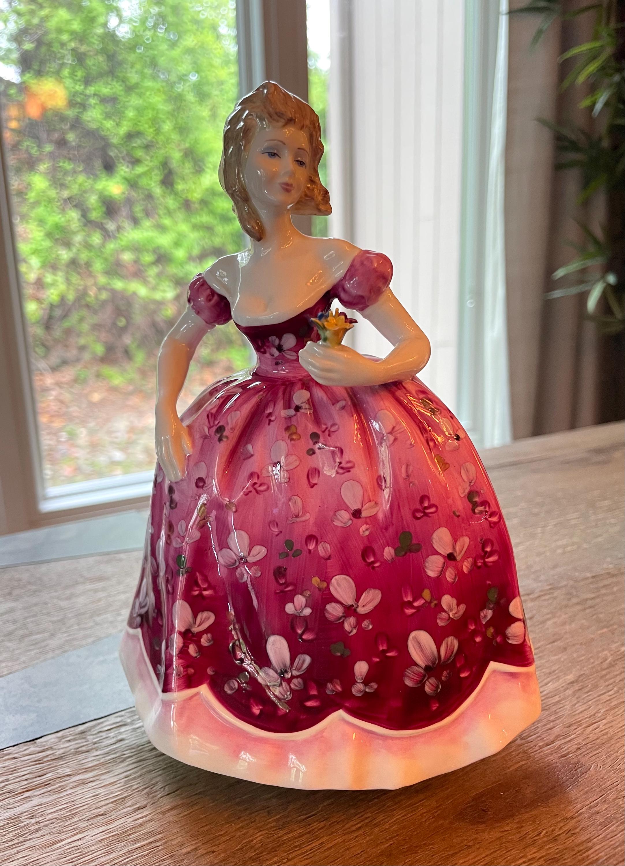 Coalport Ladies of Fashion Figurines Emily Rosemary Winsome Fine