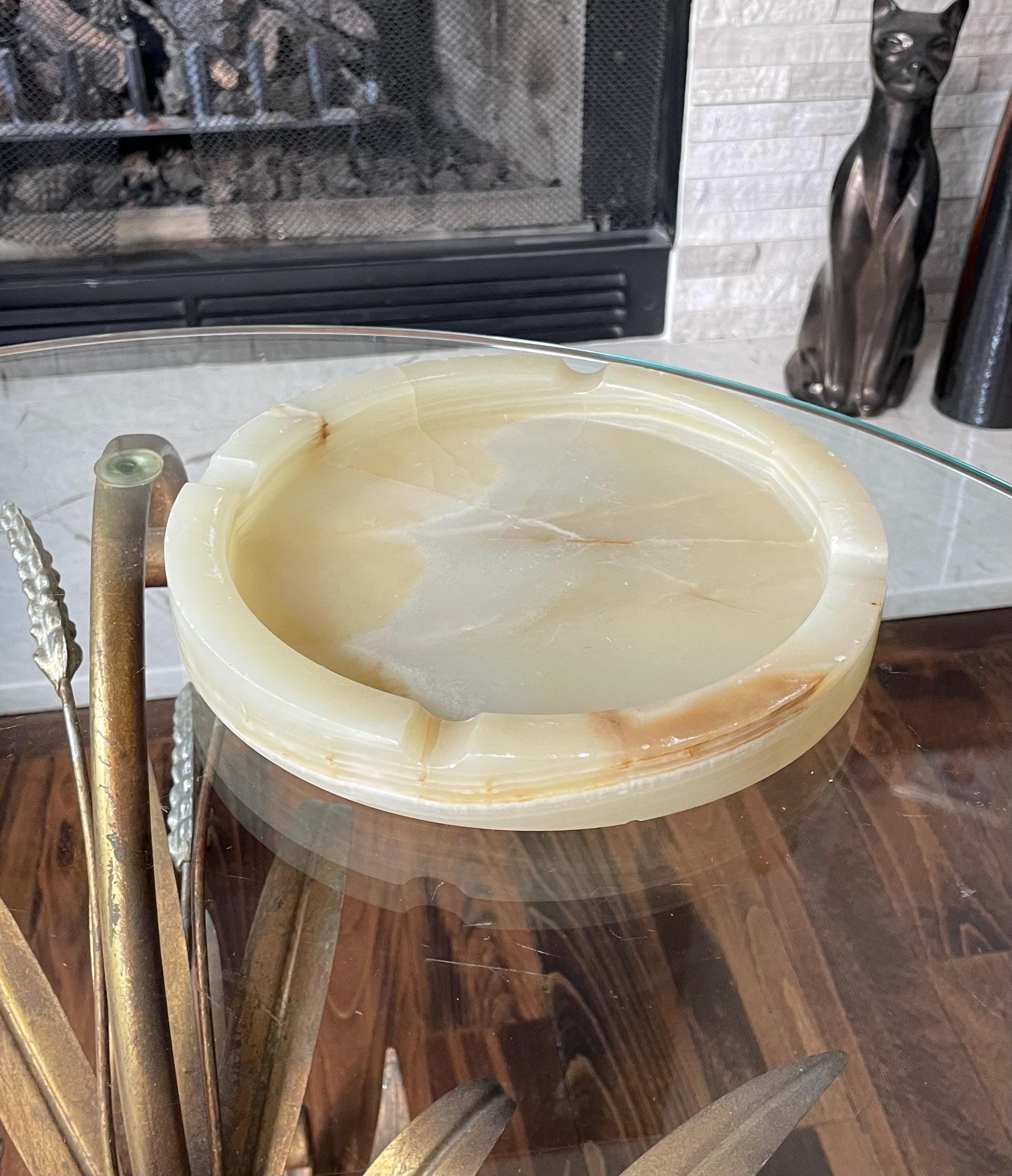 Vintage Marble Ashtray - Etsy
