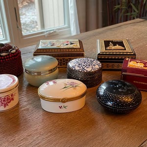 Antique Japanese Trinket Boxes - Etsy