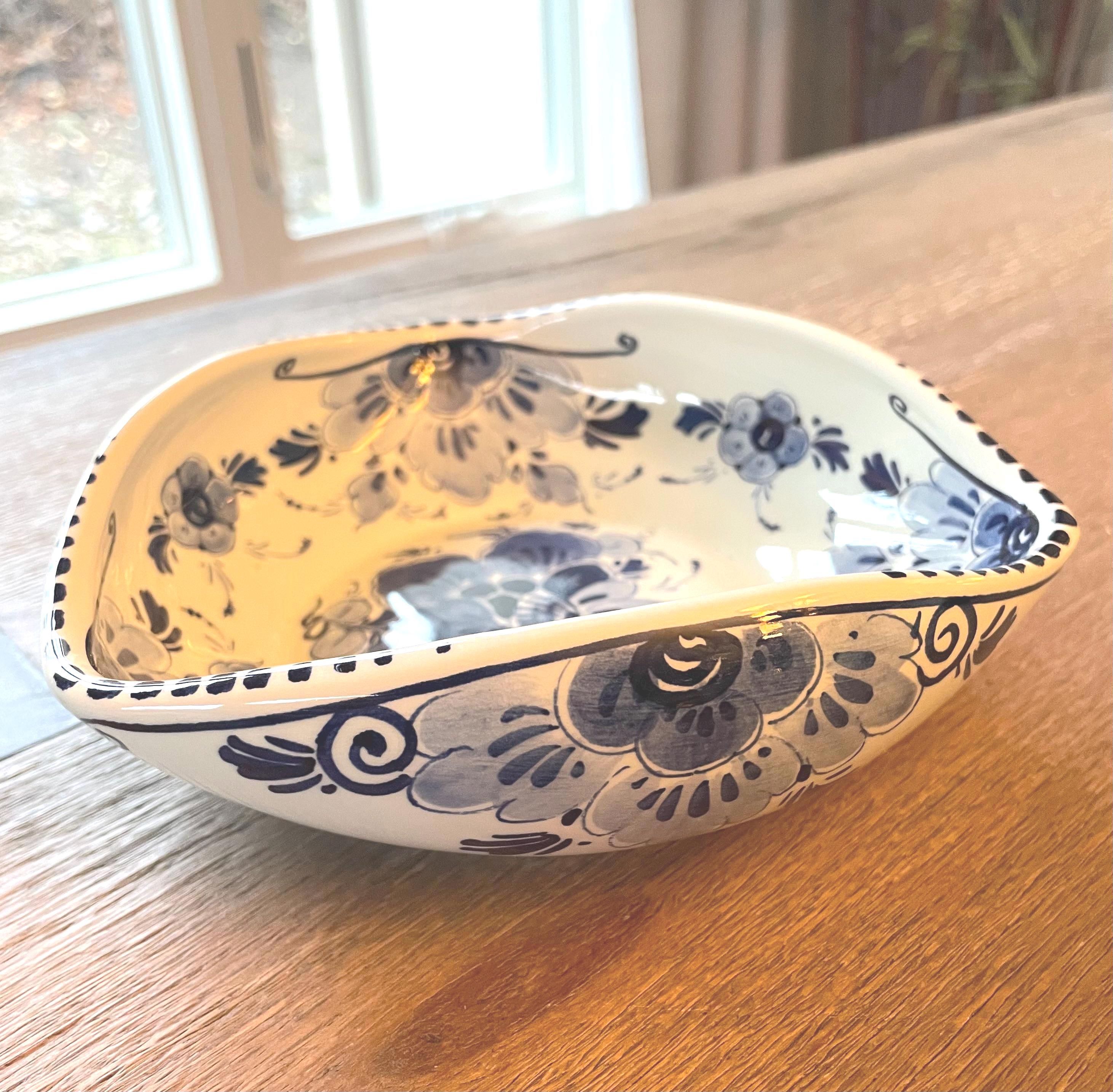ビンテージgouda pottery Holland Rumba Flora 皿 ビンテージgouda pottery Holland Rumba Flora 皿 ビンテージgouda