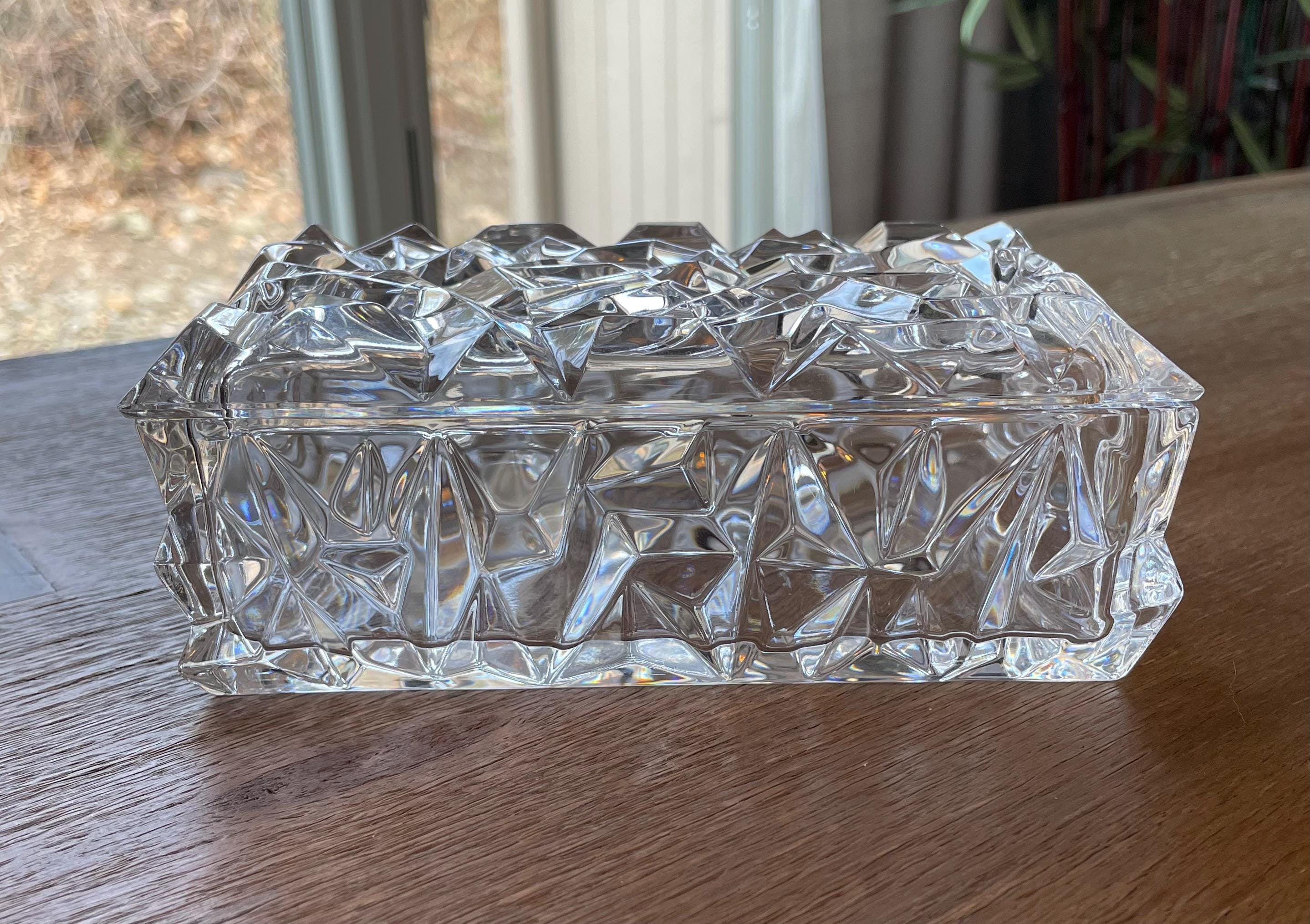 ティファニーTiffany クリスタル製 アップル ボックス クリア SV925 エブリデイ オブジェクト クリスタル製アップル ボックス