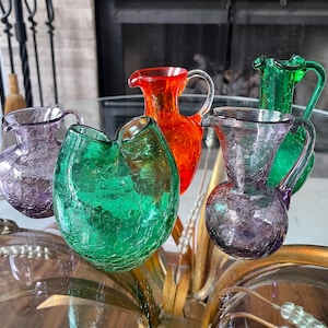 Vintage Blenko Glass Vase - Etsy