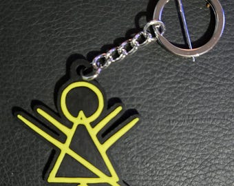 Yellowjackets Keyring - Yellowjackets Symbol