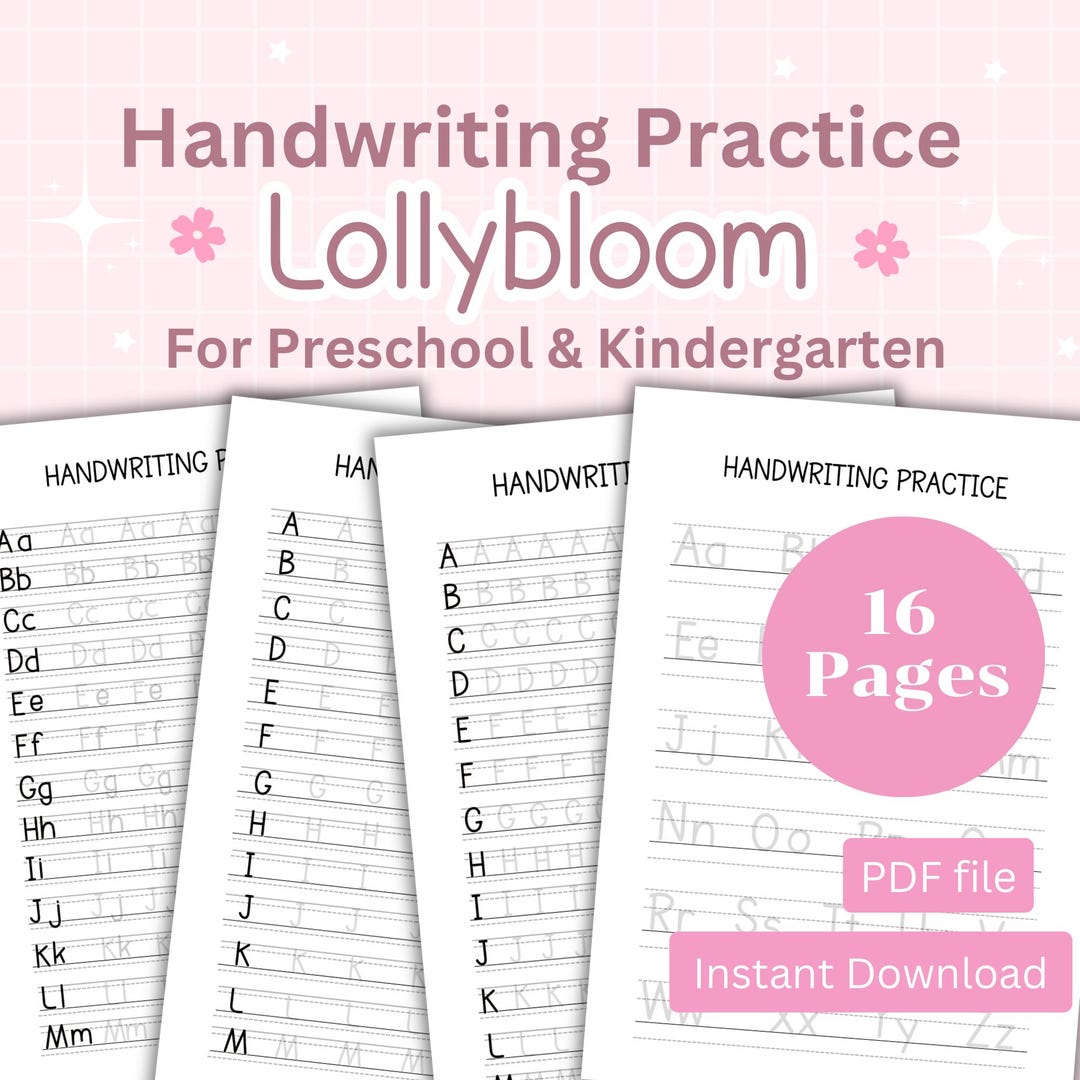 Alphabet Tracing Worksheets for Kids | Handwriting Practice A-Z ...