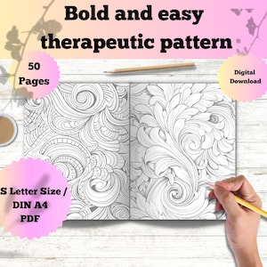 Proste kolorowanki z wzorami, relaksujące kolorowanki z wzorami, geometryczne, abstrakcyjne kolorowanki z wzorami, terapeutyczne wzory