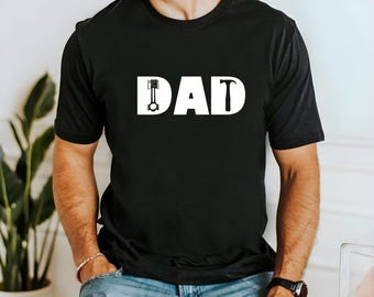 Camiseta divertida de papá mecánico: Camiseta de taller para amantes de los coches